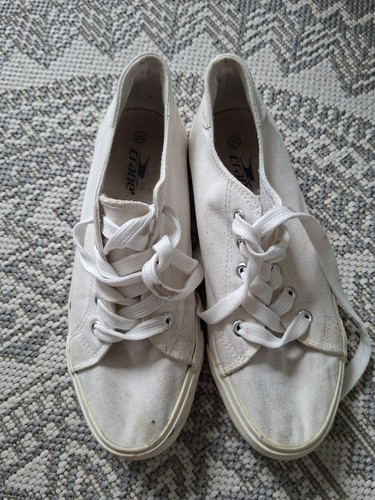 Leinensneaker gern getragen - gern, 37