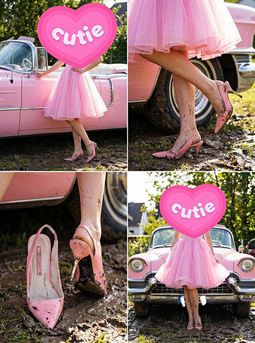 Slingback pumps getragen - slingback,