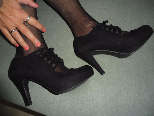 Gern getragene high heels - getragene,